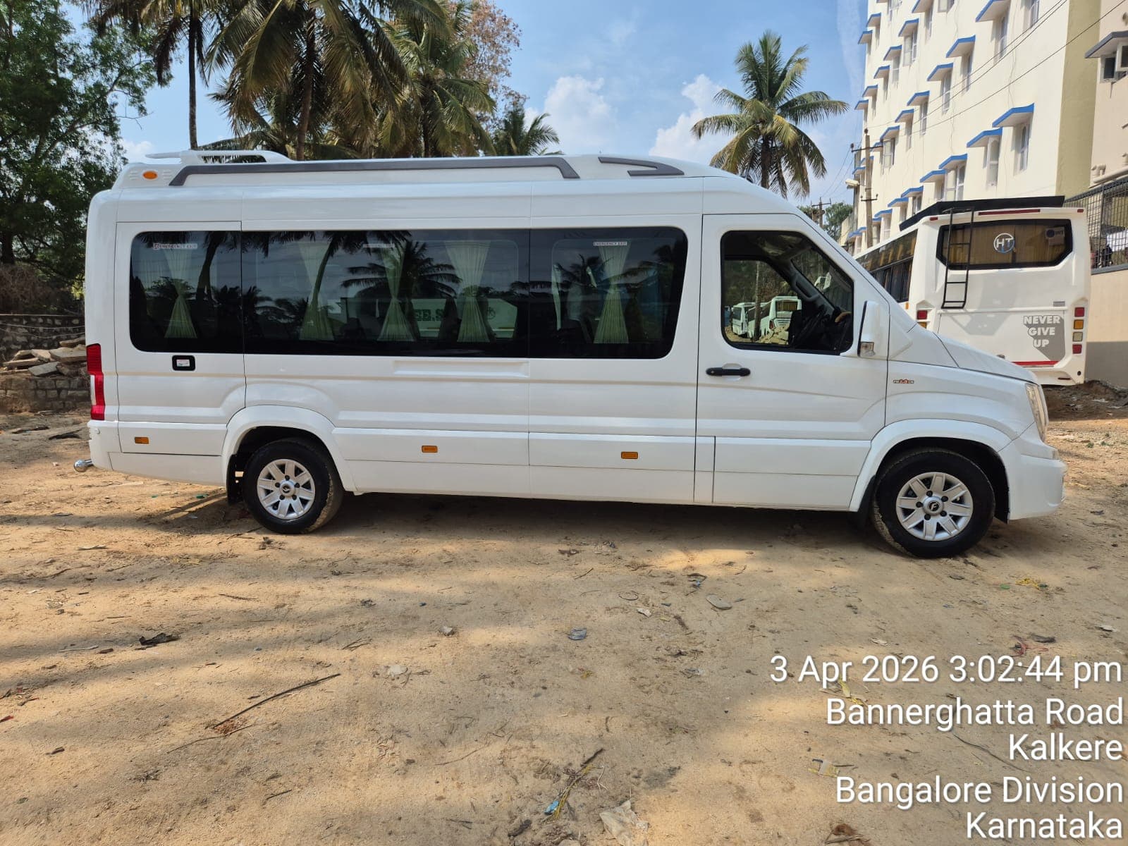 Sumpreeth Tours and Travels — Mini coach & on the road