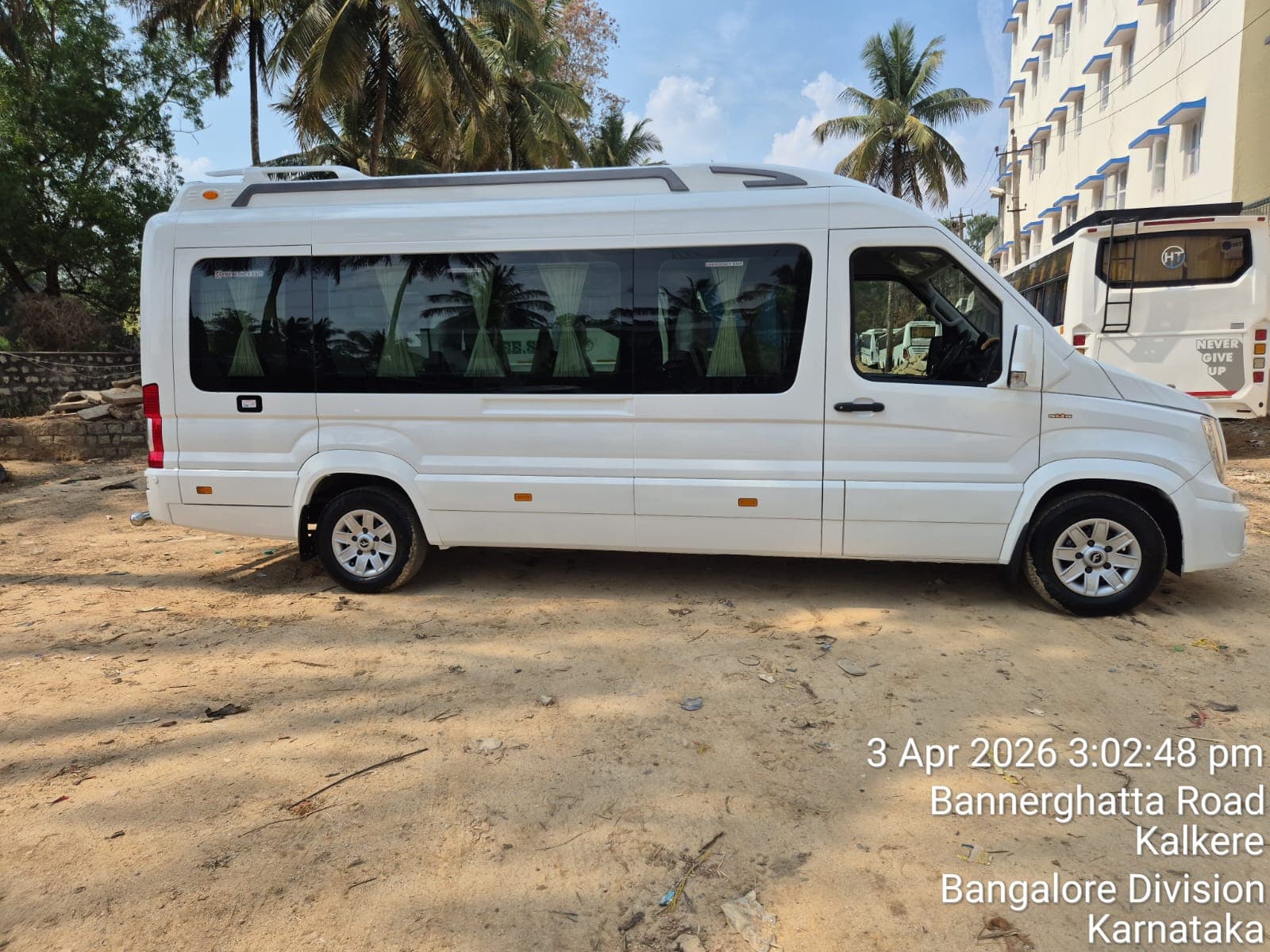 Sumpreeth Tours and Travels — Mini coach & on the road