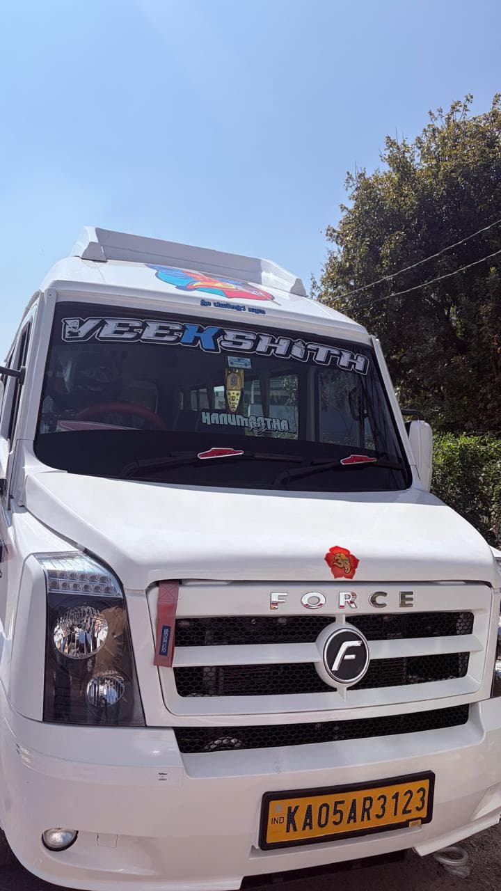 Sumpreeth Tours and Travels — Tempo Traveller