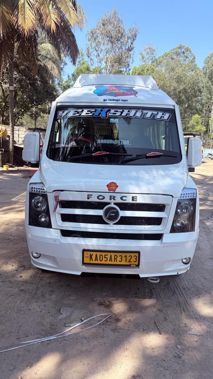 Sumpreeth Tours and Travels — Tempo Traveller