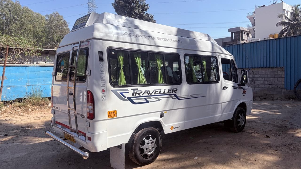 Sumpreeth Tours and Travels — Tempo Traveller