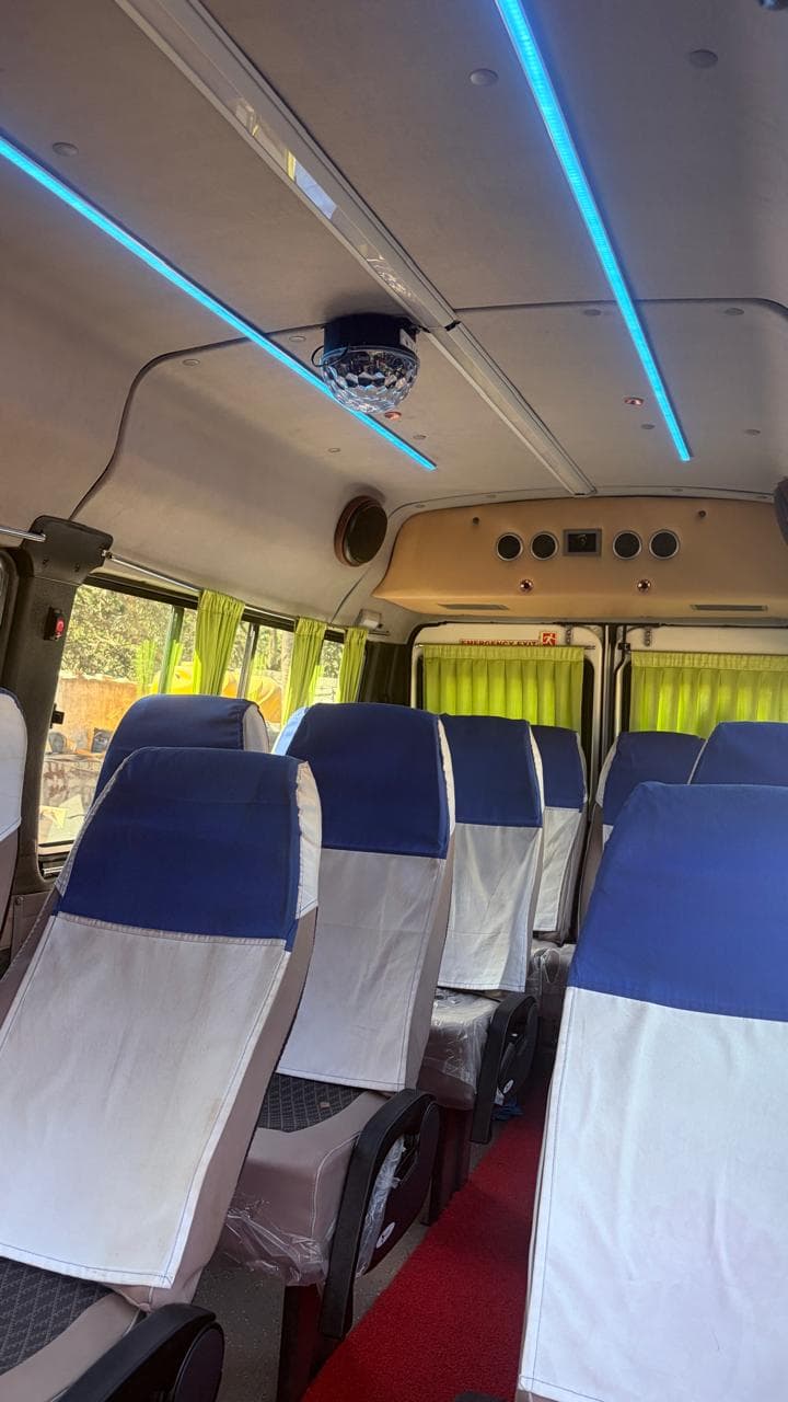 Sumpreeth Tours and Travels — Tempo Traveller